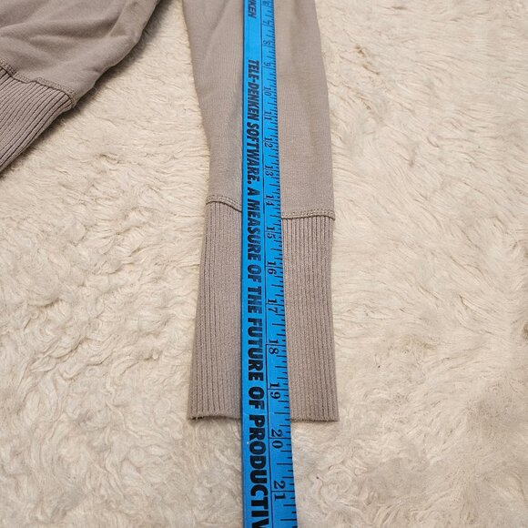 BCBGMAZAZRIA Women's Gray Zip Up Jacket Size: L - Picture 6 of 9